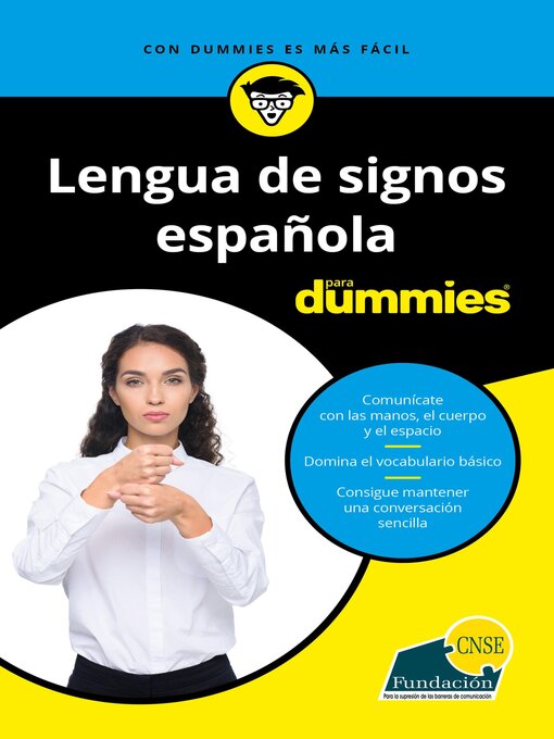 Title details for Lengua de signos española para Dummies by Fundación CNSE - Available